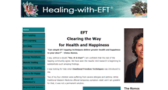 Desktop Screenshot of healing-with-eft.com
